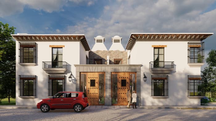En venta casa estilo colonial en San Miguel Dueñas - foto 1