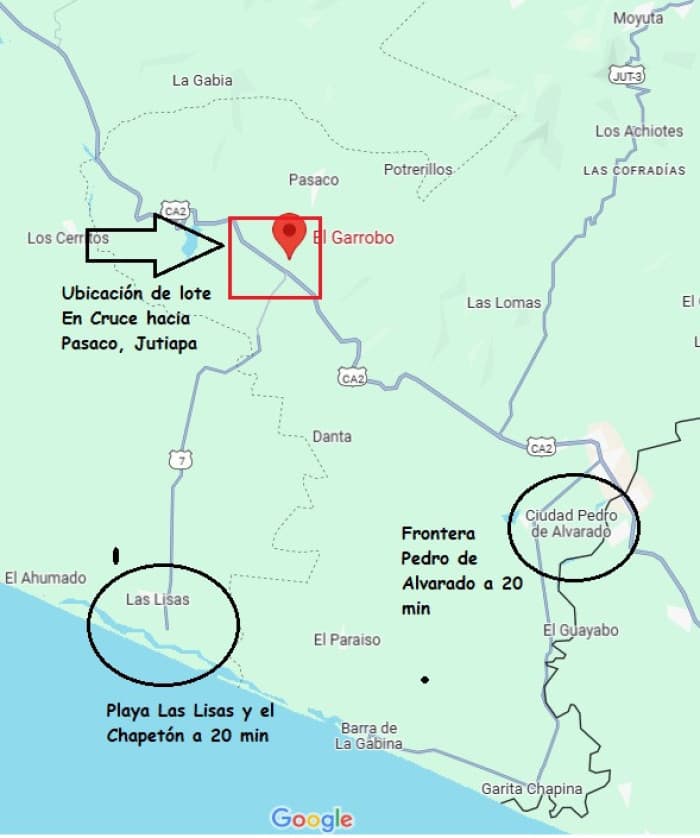Terreno Residencial en venta en Jutiapa - foto 2