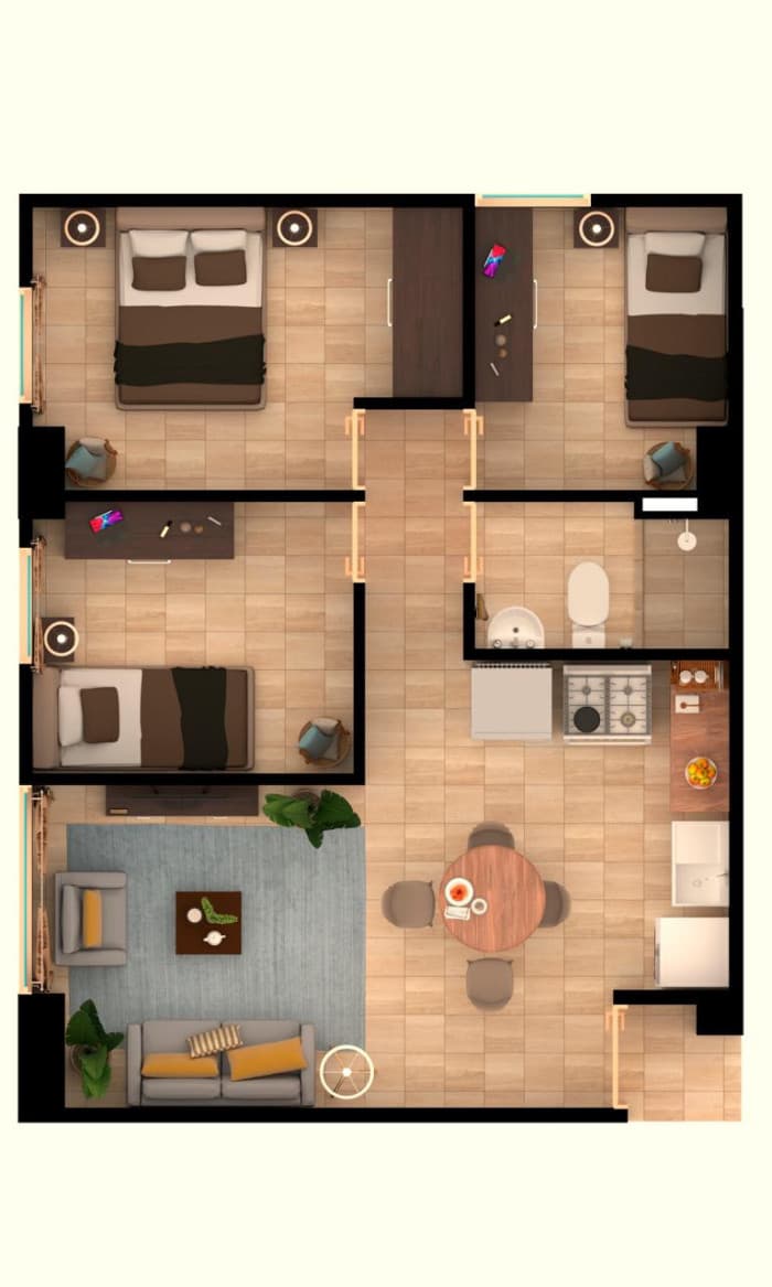 Apartamento para estrenar en zona 11 - foto 2