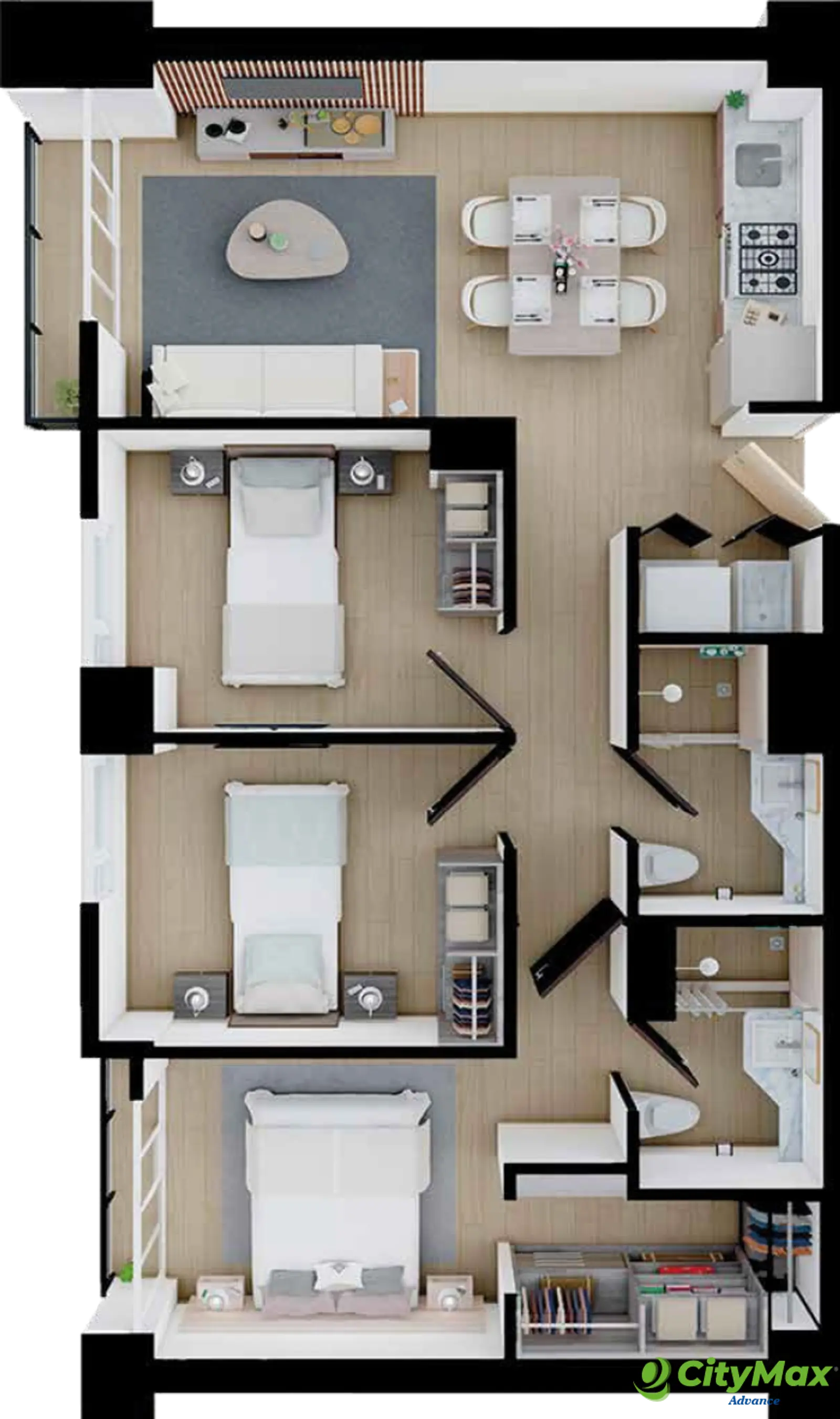 Para estrenar en pre venta apartamentos en zona 2 - foto 2